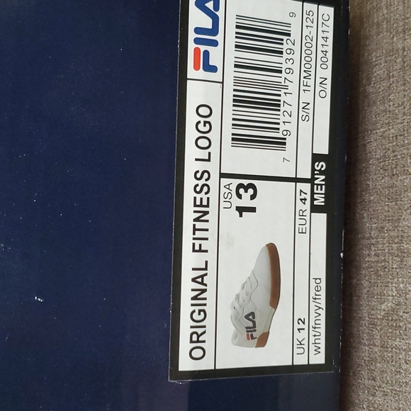 Mens Fila Logo sneakers - Picture 2 of 10